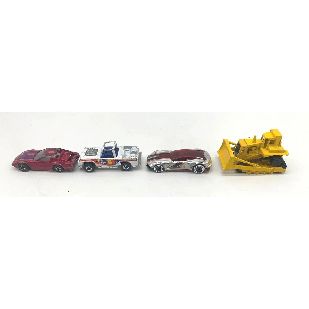 Hot Wheels Diecast Car Lot 20pc Multicolor Vintage 1987 Mattel Terrain Base